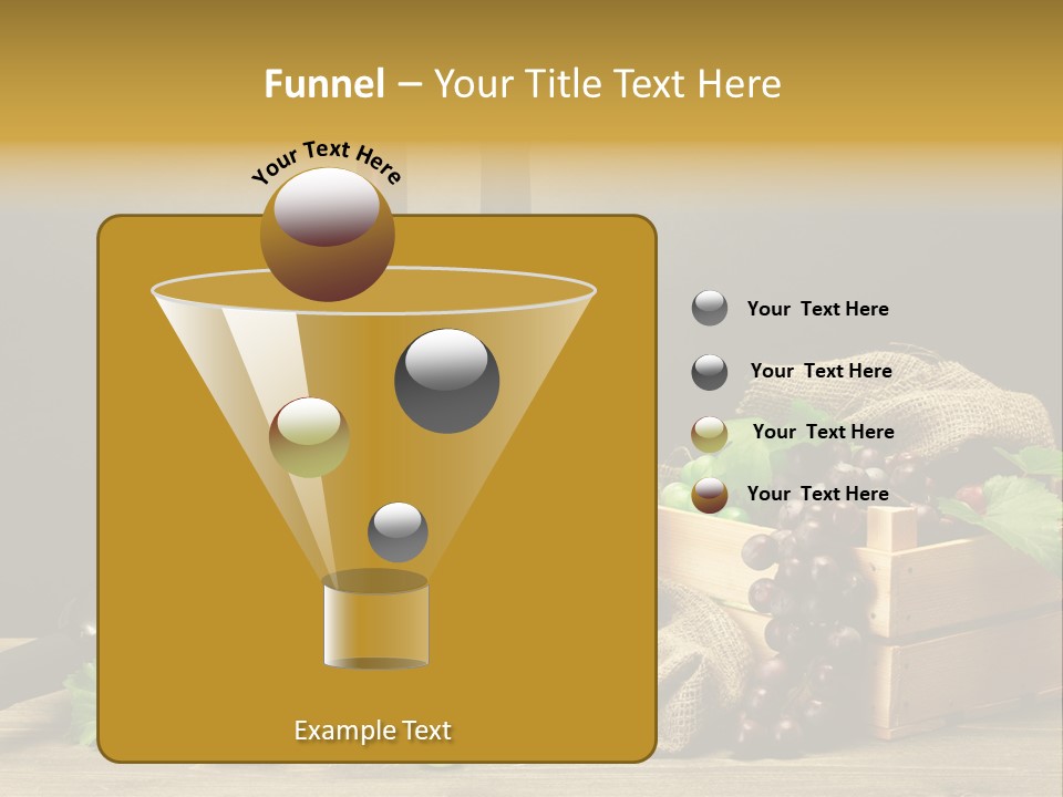 Snack Bottle Season PowerPoint Template