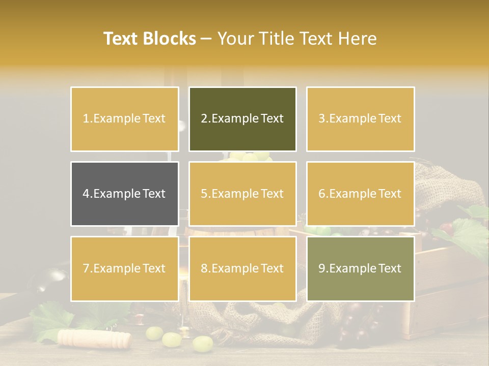 Snack Bottle Season PowerPoint Template