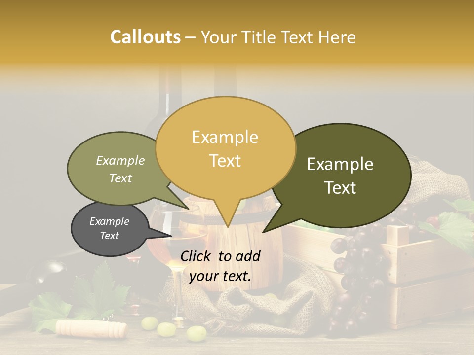 Snack Bottle Season PowerPoint Template