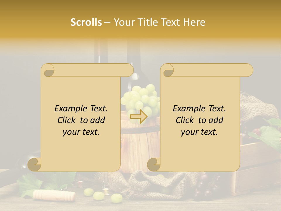 Snack Bottle Season PowerPoint Template