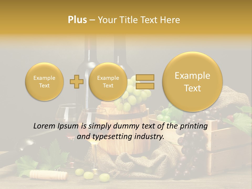 Snack Bottle Season PowerPoint Template