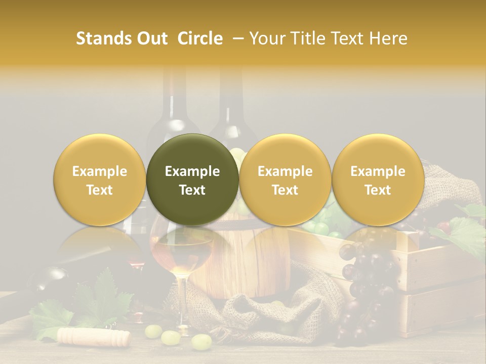 Snack Bottle Season PowerPoint Template