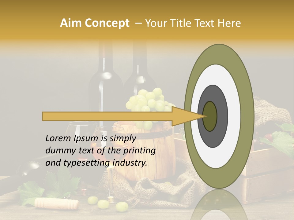 Snack Bottle Season PowerPoint Template