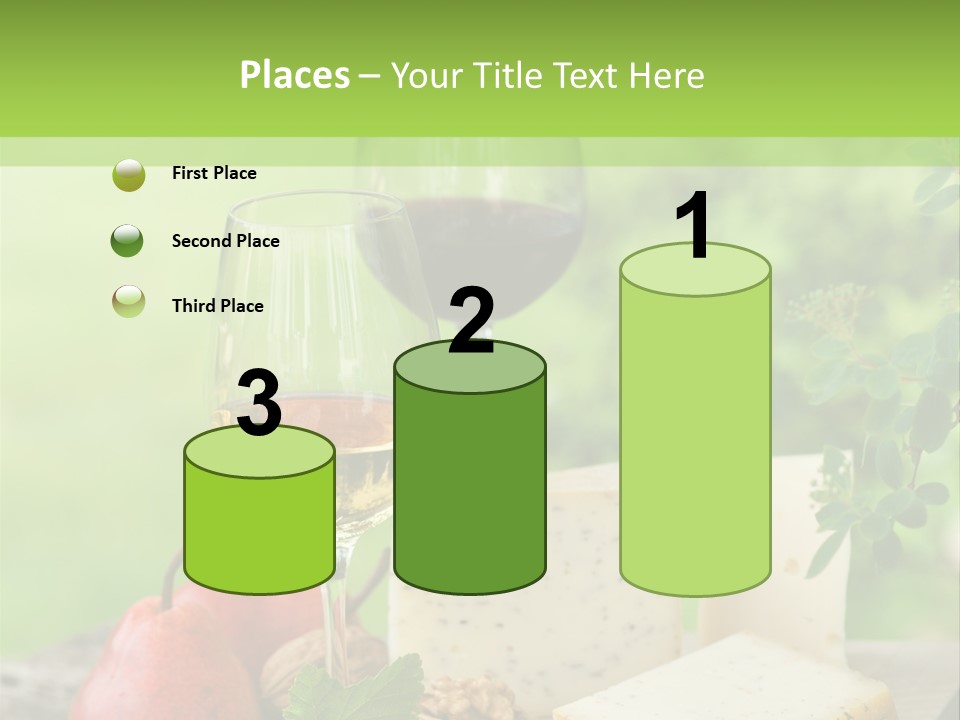 Hof Buffet Landwirtschaft PowerPoint Template