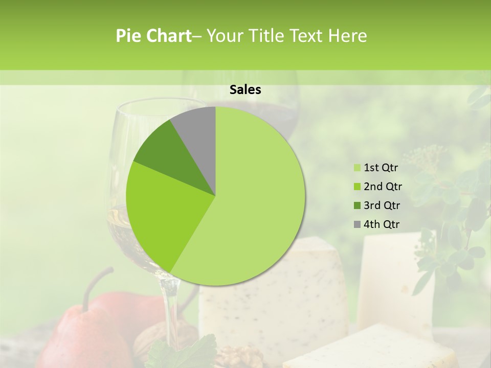 Hof Buffet Landwirtschaft PowerPoint Template