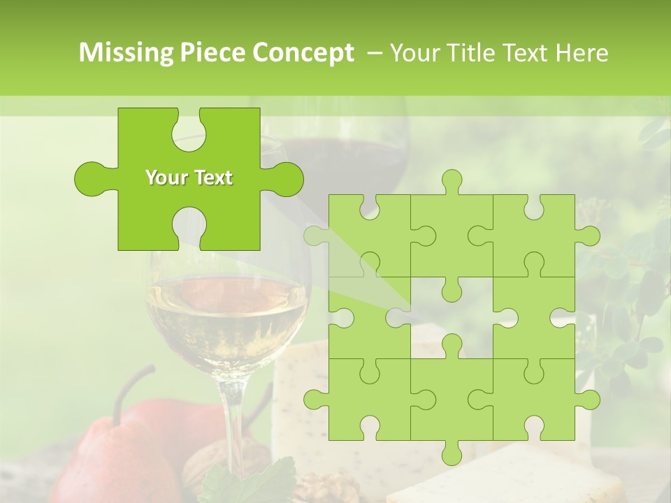 Hof Buffet Landwirtschaft PowerPoint Template