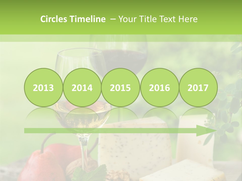 Hof Buffet Landwirtschaft PowerPoint Template