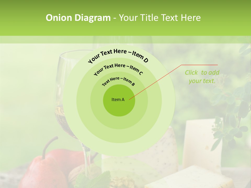 Hof Buffet Landwirtschaft PowerPoint Template