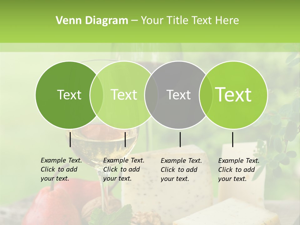 Hof Buffet Landwirtschaft PowerPoint Template