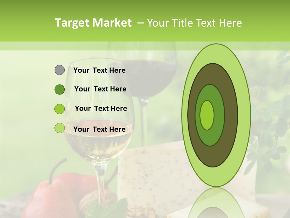 Hof Buffet Landwirtschaft PowerPoint Template