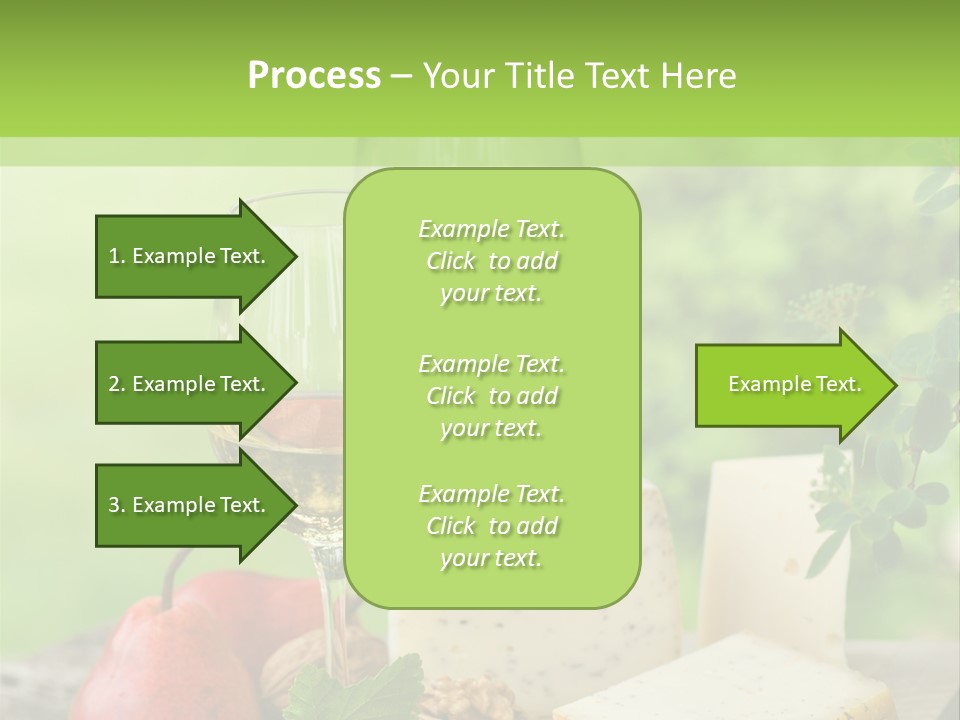 Hof Buffet Landwirtschaft PowerPoint Template