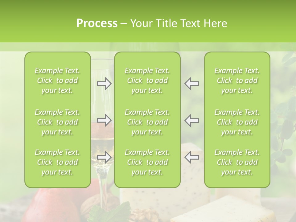 Hof Buffet Landwirtschaft PowerPoint Template