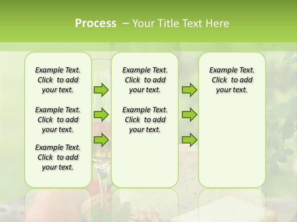 Hof Buffet Landwirtschaft PowerPoint Template