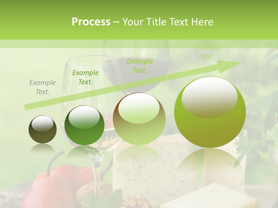 Hof Buffet Landwirtschaft PowerPoint Template