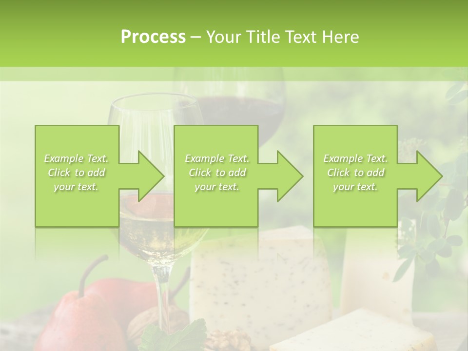 Hof Buffet Landwirtschaft PowerPoint Template