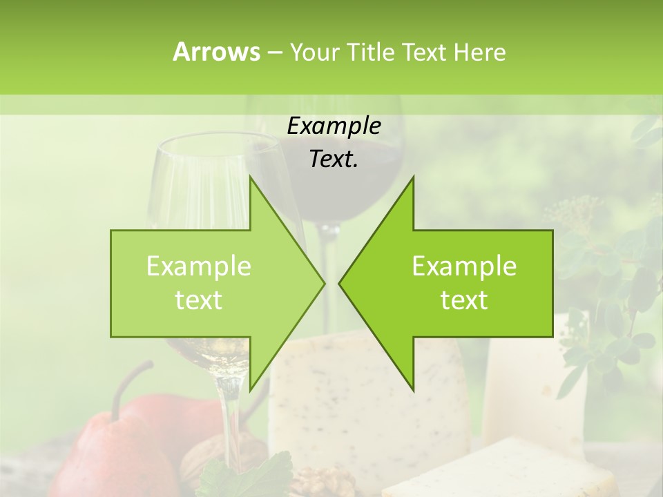 Hof Buffet Landwirtschaft PowerPoint Template