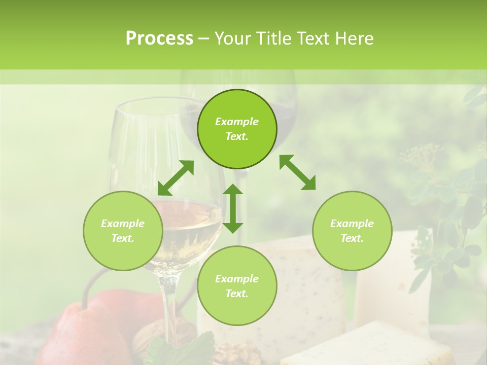 Hof Buffet Landwirtschaft PowerPoint Template