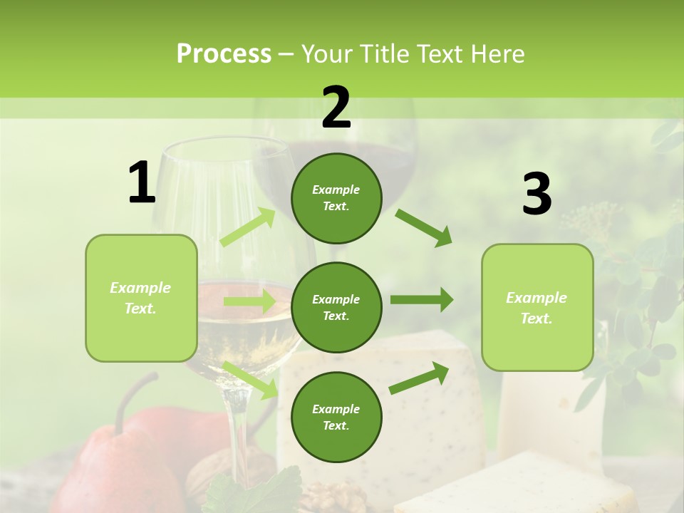Hof Buffet Landwirtschaft PowerPoint Template