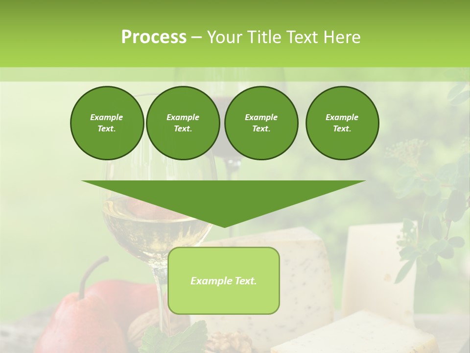 Hof Buffet Landwirtschaft PowerPoint Template