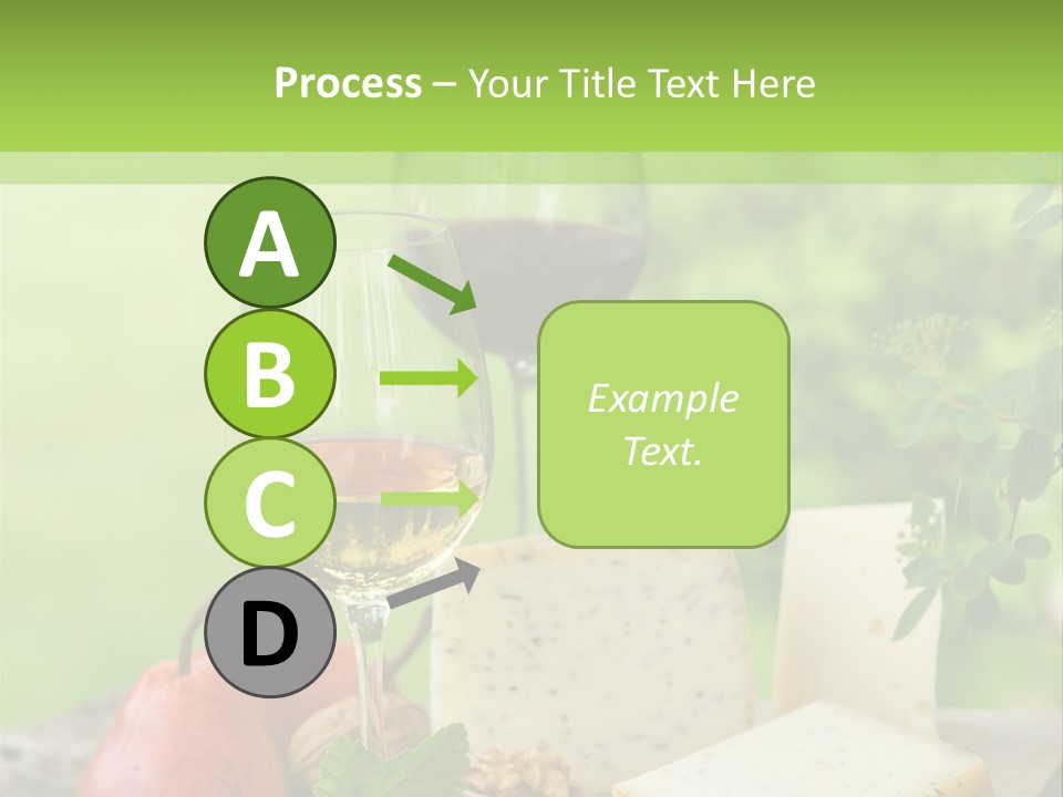 Hof Buffet Landwirtschaft PowerPoint Template