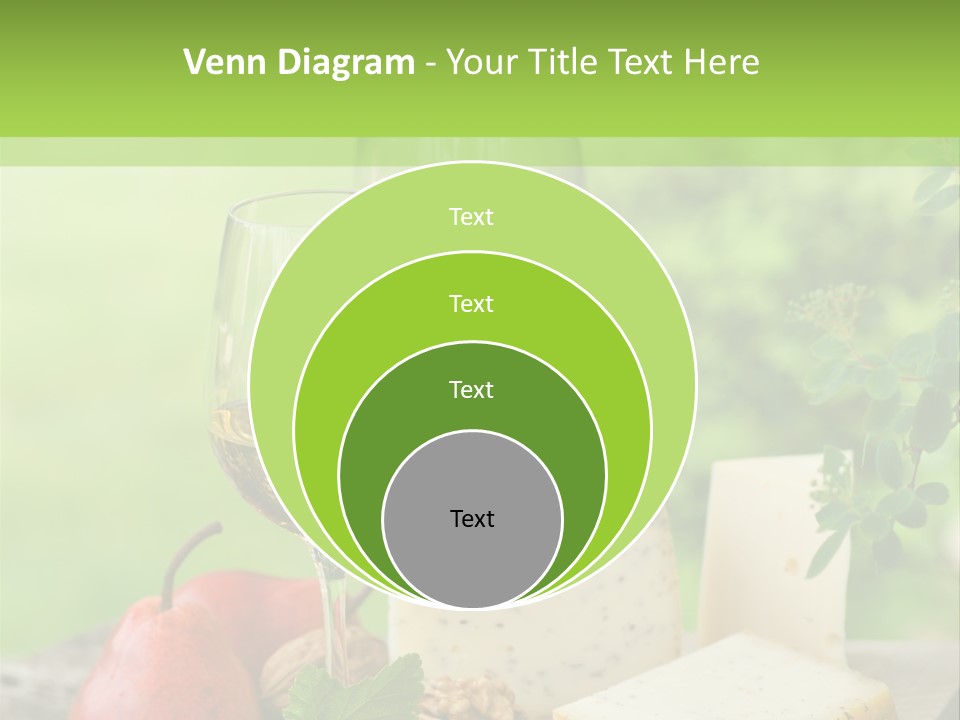 Hof Buffet Landwirtschaft PowerPoint Template