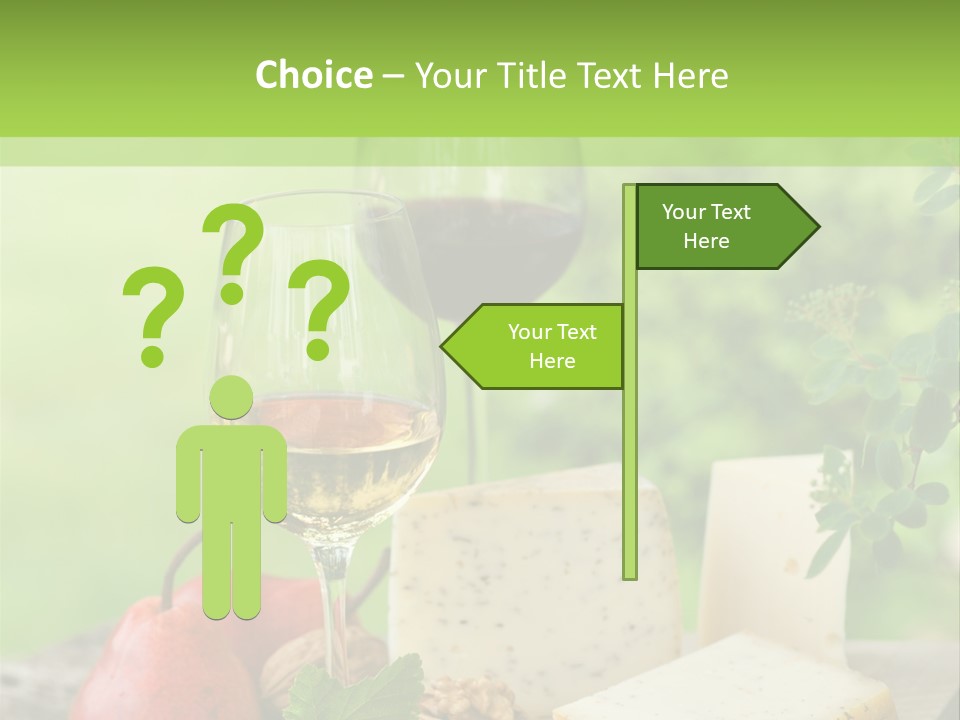 Hof Buffet Landwirtschaft PowerPoint Template