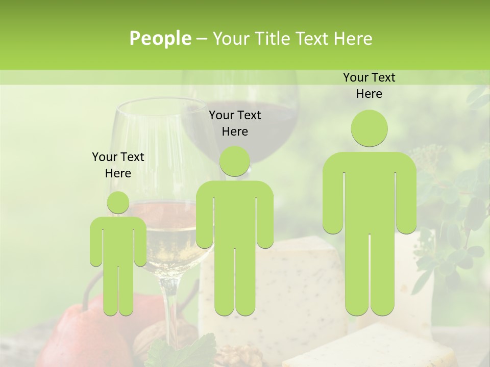 Hof Buffet Landwirtschaft PowerPoint Template