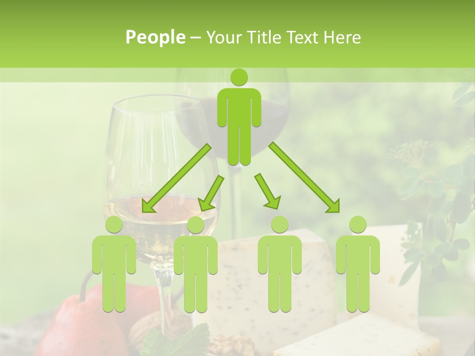 Hof Buffet Landwirtschaft PowerPoint Template