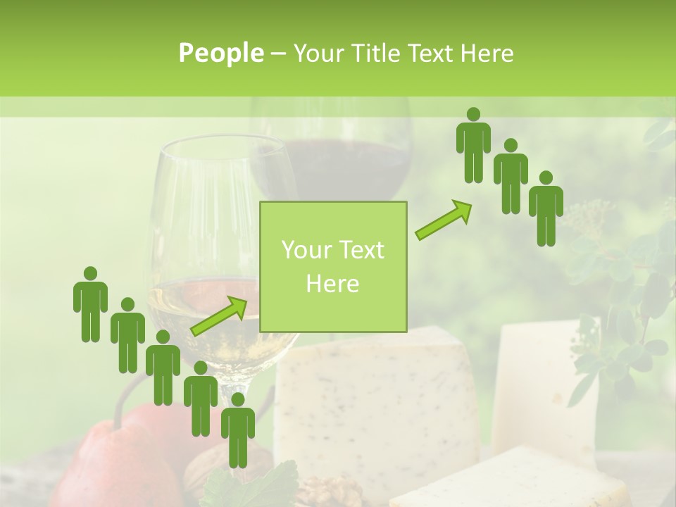 Hof Buffet Landwirtschaft PowerPoint Template