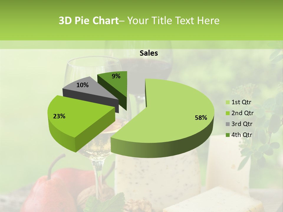 Hof Buffet Landwirtschaft PowerPoint Template