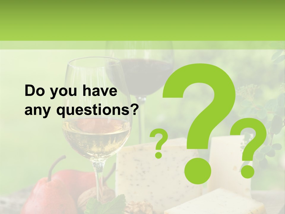 Hof Buffet Landwirtschaft PowerPoint Template