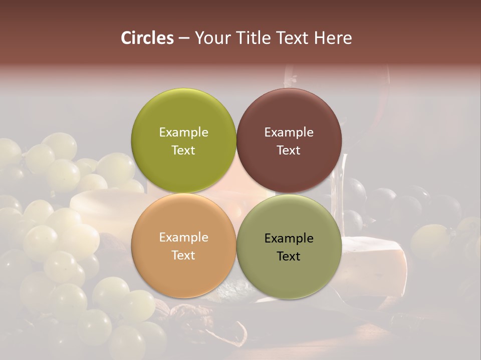 Appetizer Plate Meal PowerPoint Template