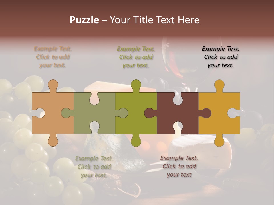 Appetizer Plate Meal PowerPoint Template