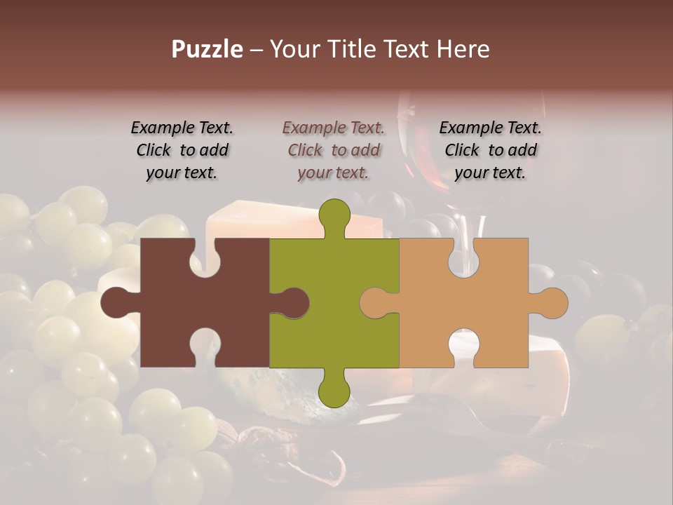 Appetizer Plate Meal PowerPoint Template