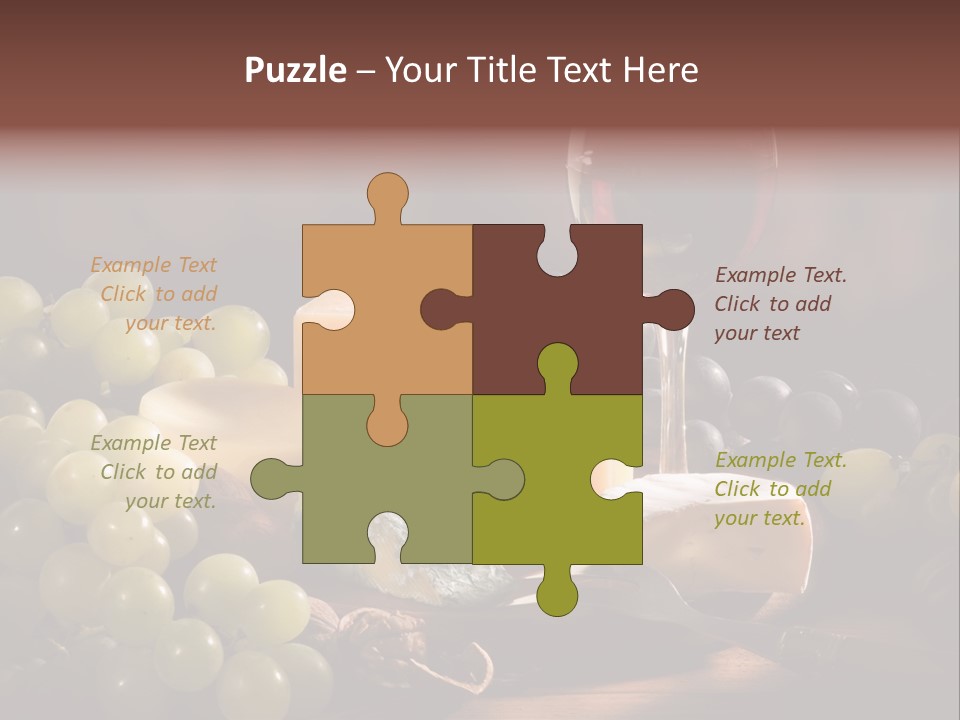 Appetizer Plate Meal PowerPoint Template