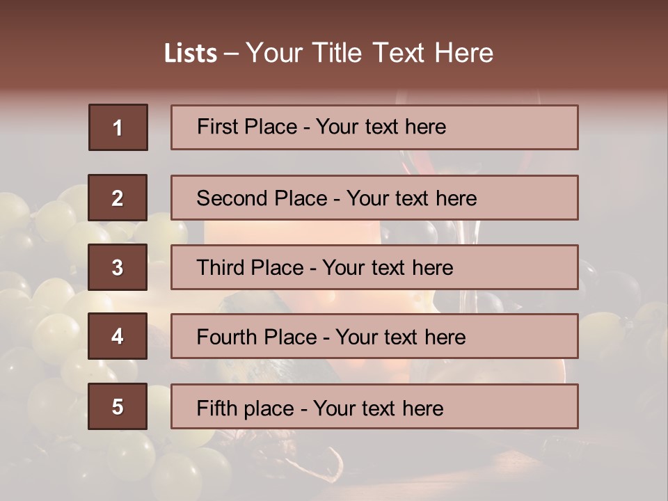 Appetizer Plate Meal PowerPoint Template