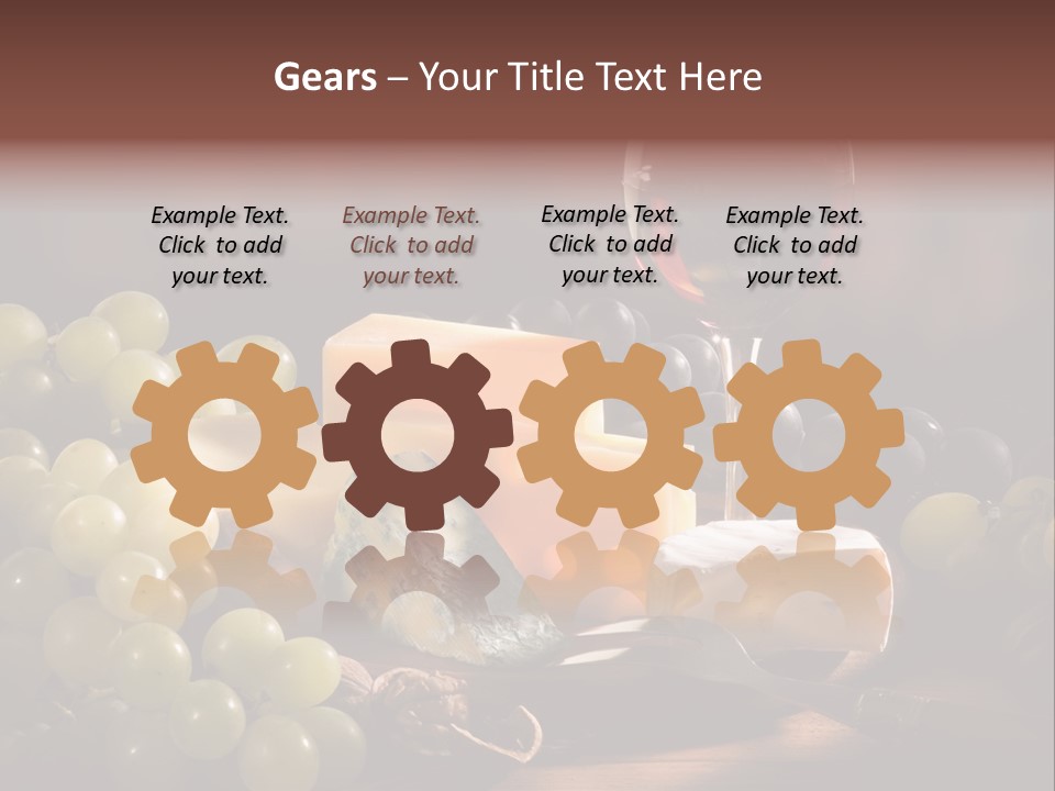 Appetizer Plate Meal PowerPoint Template