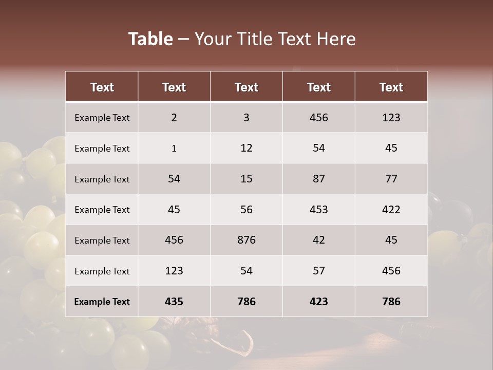 Appetizer Plate Meal PowerPoint Template