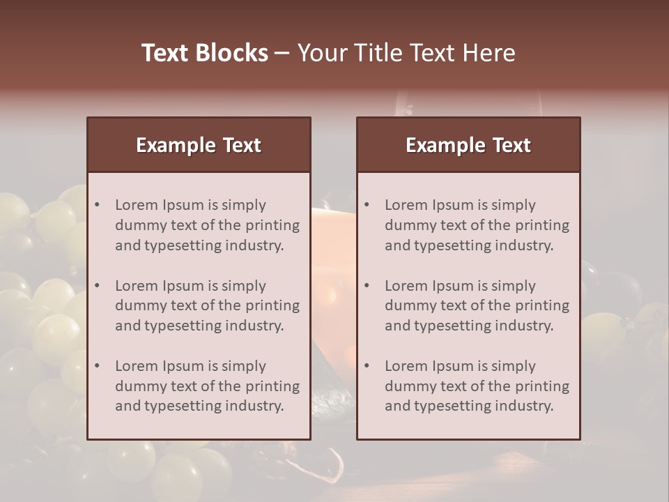 Appetizer Plate Meal PowerPoint Template