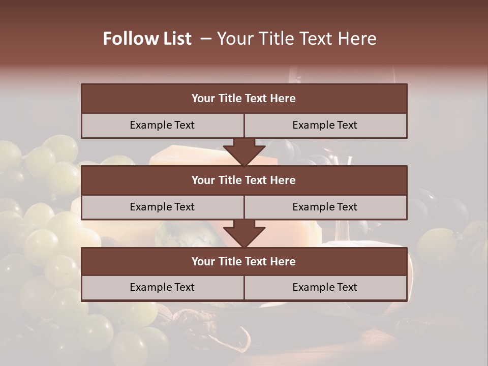 Appetizer Plate Meal PowerPoint Template