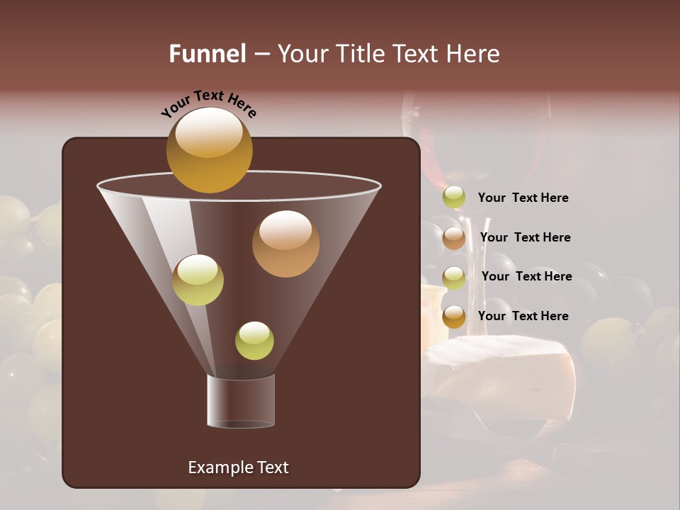 Appetizer Plate Meal PowerPoint Template