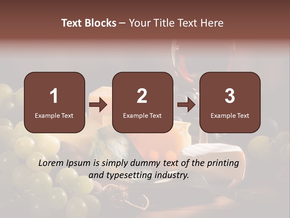 Appetizer Plate Meal PowerPoint Template