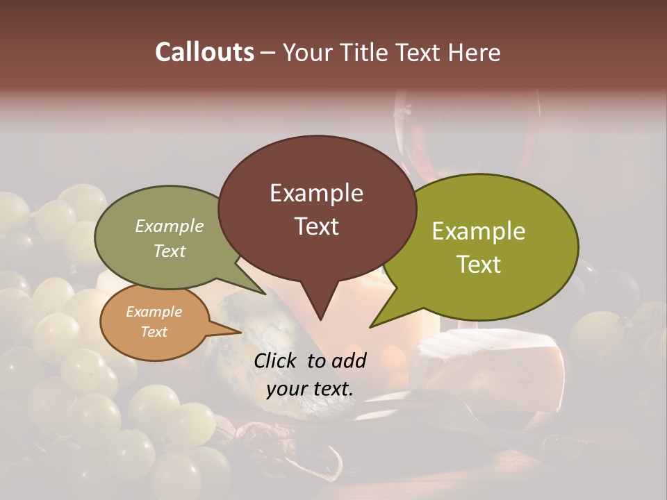 Appetizer Plate Meal PowerPoint Template