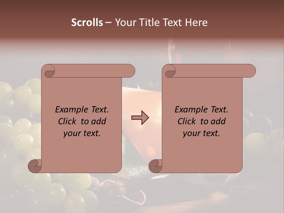 Appetizer Plate Meal PowerPoint Template