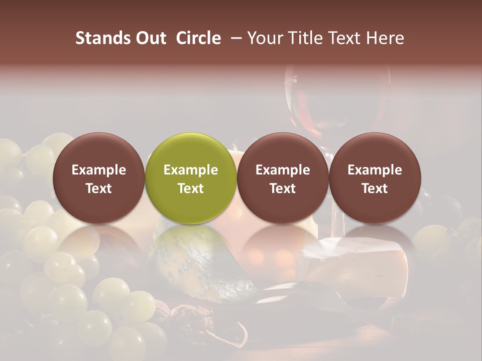 Appetizer Plate Meal PowerPoint Template