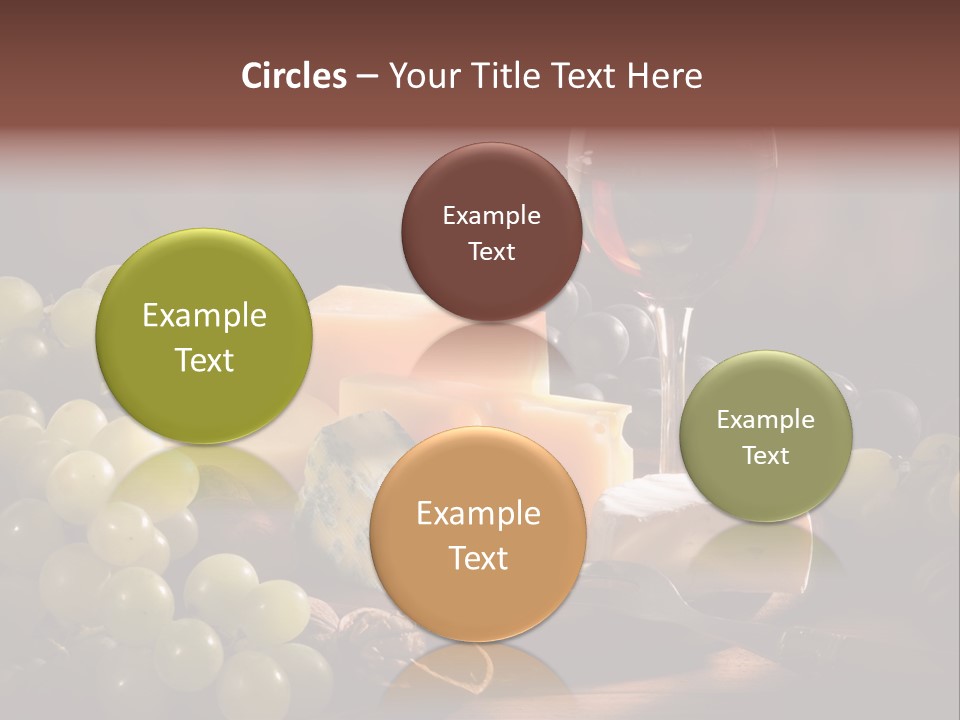 Appetizer Plate Meal PowerPoint Template