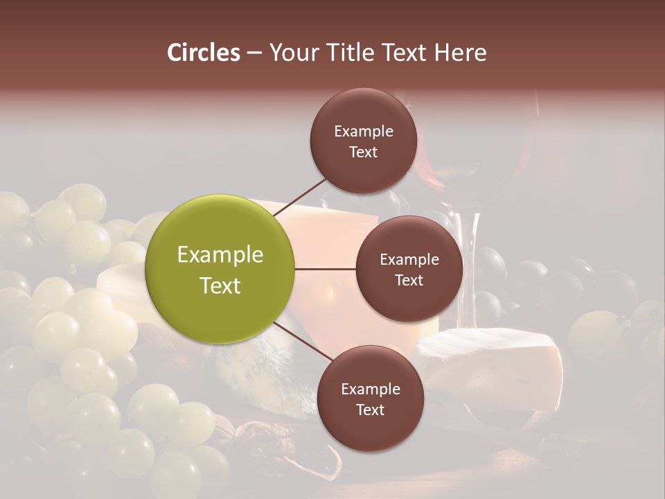 Appetizer Plate Meal PowerPoint Template