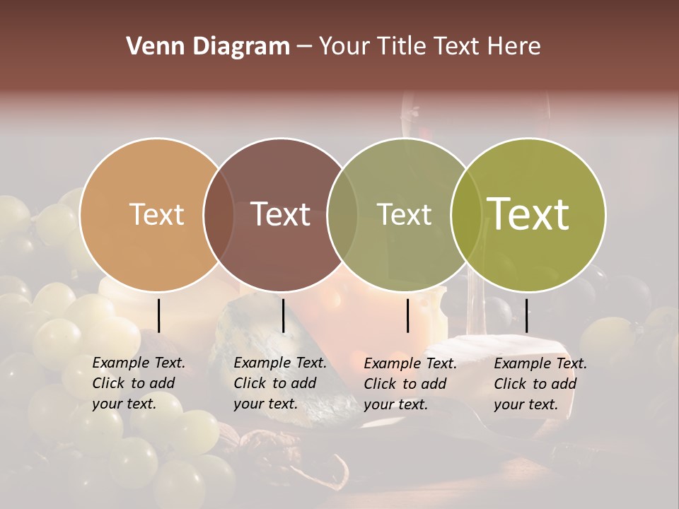 Appetizer Plate Meal PowerPoint Template