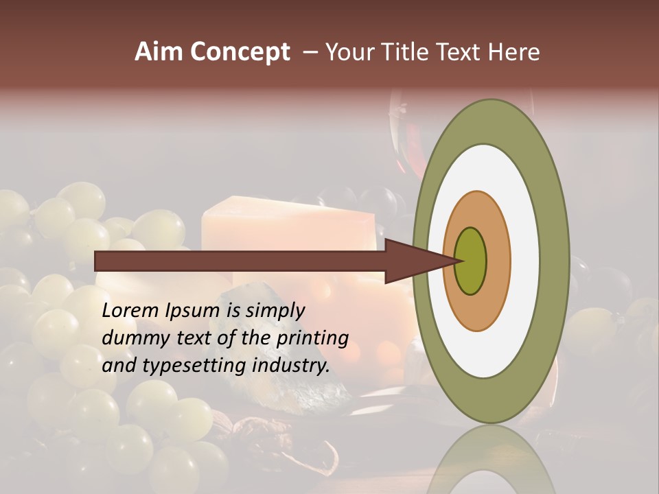 Appetizer Plate Meal PowerPoint Template