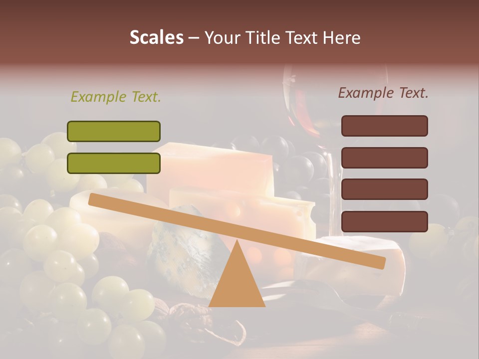 Appetizer Plate Meal PowerPoint Template